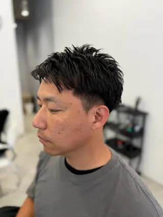 メンズ あおき いおりのヘアスタイル