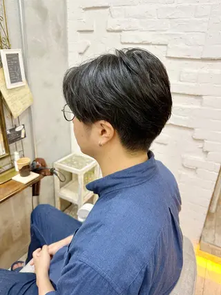 メンズ カット スパのヘアスタイル
