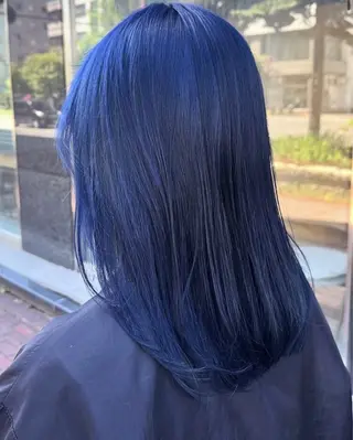 セミロング カラー 和田 直也のヘアスタイル