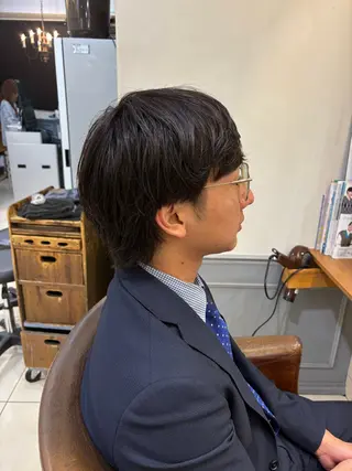 メンズ 韓国ヘアー🇰🇷 MIWAのヘアスタイル