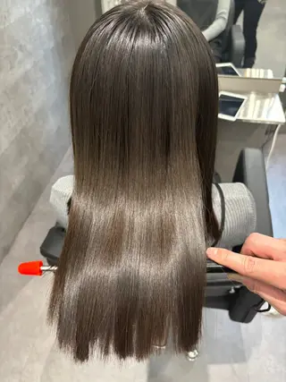 酸性ストレート 髪質改善のヘアスタイル