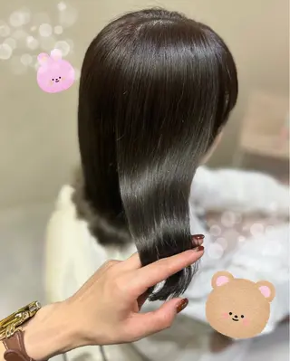 ミディアム カラー 新宿駅近♡個室 ♡関口三都季🌜のヘアスタイル