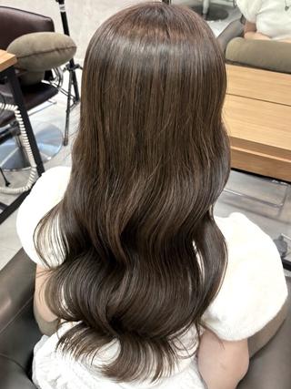 ロング カラー 🤍艶モテカラー♡ ブラウン🤍Rimiのヘアスタイル