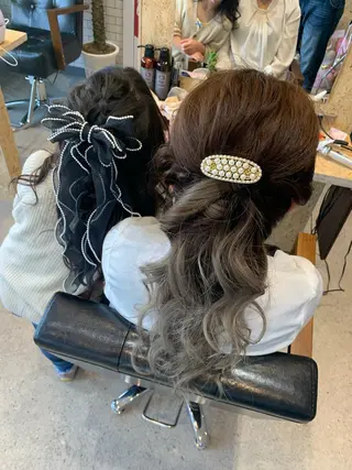 ロング ヘアアレンジ stylist N0Nのヘアスタイル