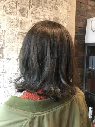 ミディアム ZAZA ASAMIのヘアスタイル