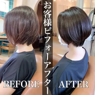 ショート 井上 日菜乃のヘアスタイル