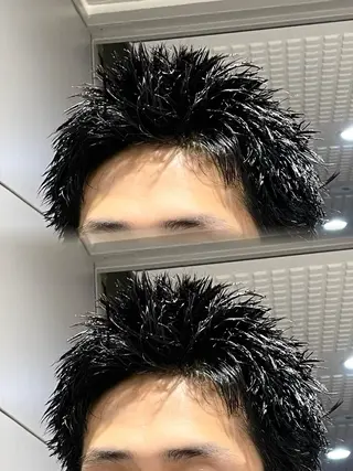 メンズ ツイスパ/シャドウ MANARUのヘアスタイル