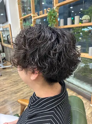 パーマ メンズ 🐰K+Plus🐰 まゆ🐰のヘアスタイル
