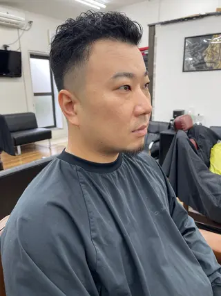 パーマ 女性理容師 黒岩　さちのヘアスタイル