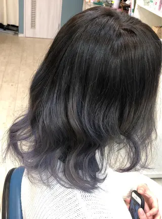 ミディアム カラー dealers カルロスのヘアスタイル