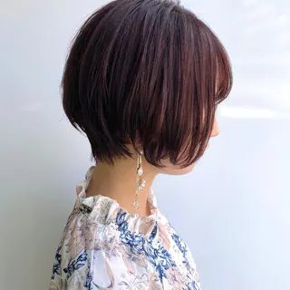 ショート カラー (h)wim ウィムのヘアスタイル