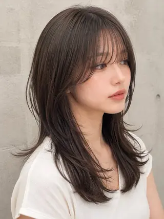 ミディアム Garden 浅草蔵前のヘアスタイル