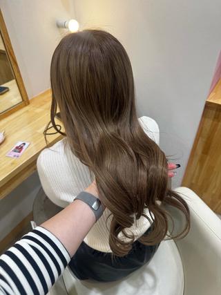 ロング 盛れる透明感カラー ♡ayana♡のヘアスタイル
