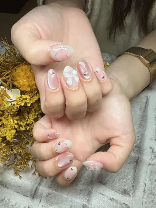 ネイル 💅ネイルハウス🏡 🎀TOMO🎀のネイルデザイン