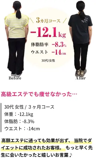 美容整体サロン DOLCE のエステ・リラクイメージ