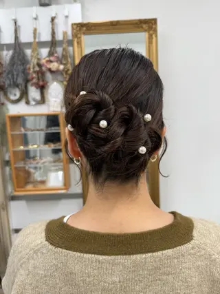 ヘアアレンジ g.💄 ヘアメイク&マツパのヘアスタイル