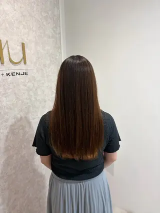 ミディアム SHION🍒ྀི/ ヘアメ/ピンクカラーのヘアスタイル
