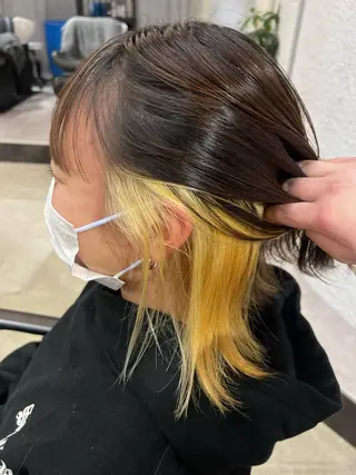 ミディアム カラー オタク特化美容師💟 チバコナツのヘアスタイル