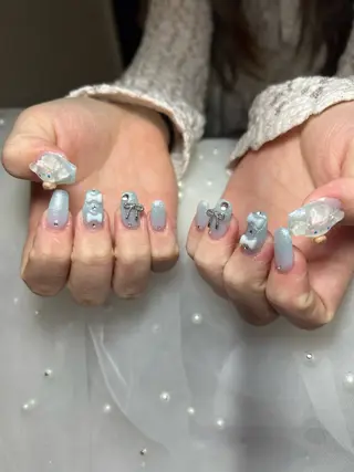 ネイル 🎀 アネラ しま  🎀のネイルデザイン