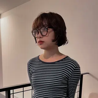 ミディアム パーマ quon RYUYA /ショート.ボブ✂️のヘアスタイル