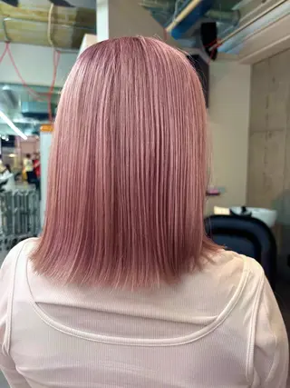 ミディアム カラー 中野 晴登のヘアスタイル