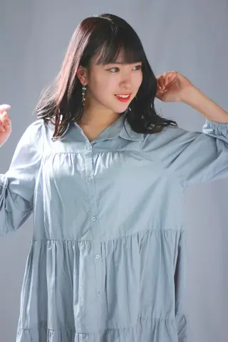 セミロング カラー 松尾 泰伸のヘアスタイル