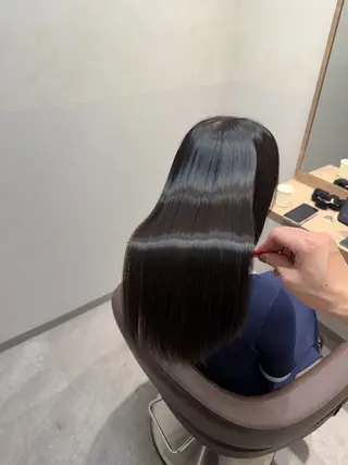 ロング 福田 修平 髪質改善/美髪矯正のヘアスタイル