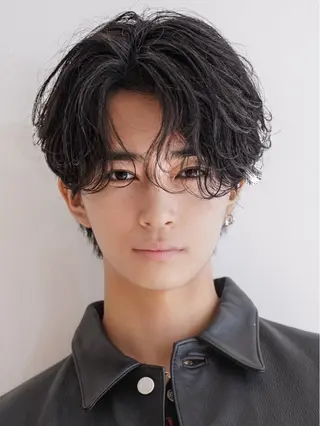 ショート パーマ 高橋 尚也のヘアスタイル