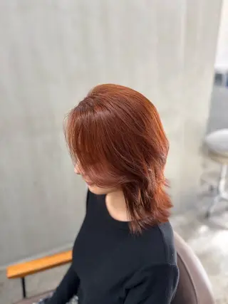 カラー miloc sayaのヘアスタイル