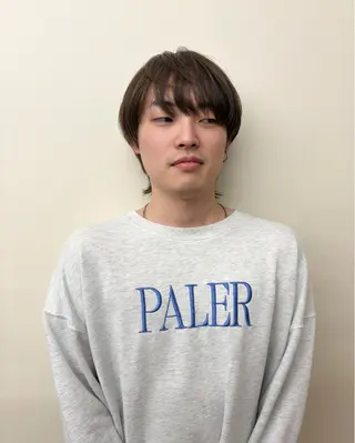 カラー メンズ 【似合わせカット】 谷口海斗のヘアスタイル