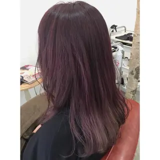 ロング カラー fio マナミのヘアスタイル