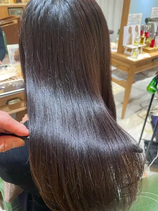 セミロング カラー 過去一の柔髪ヘア 🌿einshairのヘアスタイル