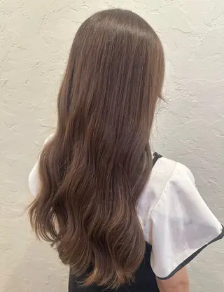 ロング カラー ✄折橋 彩花🐶🍑のヘアスタイル