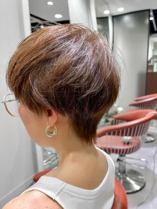ショート 永野 良一のヘアスタイル