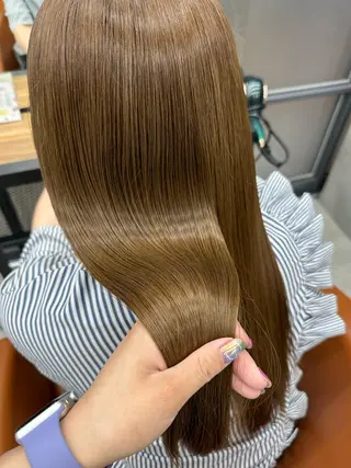 ロング 🫧透明感🫧 上岡夕理香のヘアスタイル