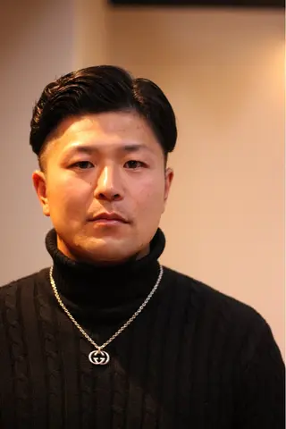 ミディアム 池田 京太のヘアスタイル