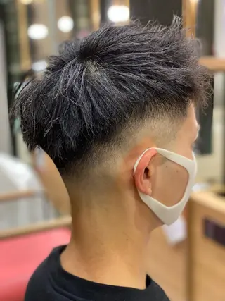 メンズ unopulir 景山 凌のヘアスタイル