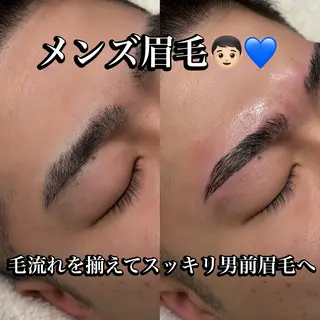 メンズ アイブロウ 海外風眉毛特化🤎 Nanase.libの眉毛・アイブロウイメージ