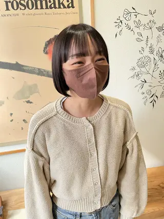 ショート ヒナゴ トヨカズのヘアスタイル