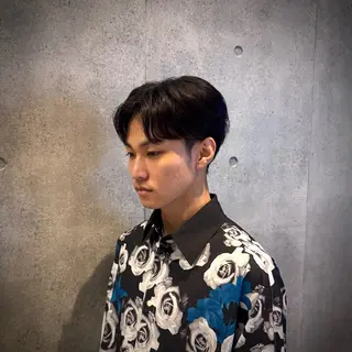 メンズ アニメデザイン美容師 ブリーチカラー/僚汰のヘアスタイル