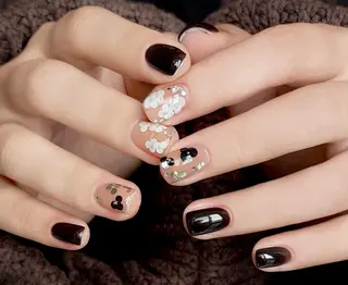 ネイル By moonネイル 🌷ワンホン/韓国風のネイルデザイン