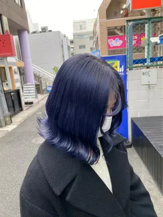 ミディアム カラー ハイトーン特化💍 NØRN💍韓国のヘアスタイル