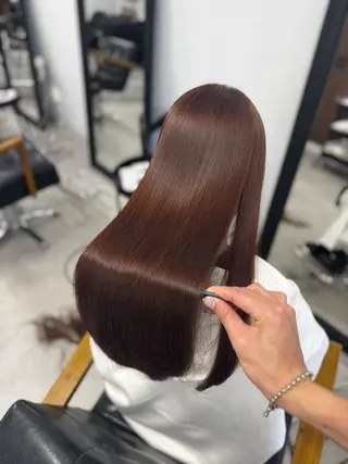 セミロング 奥村 和也のヘアスタイル