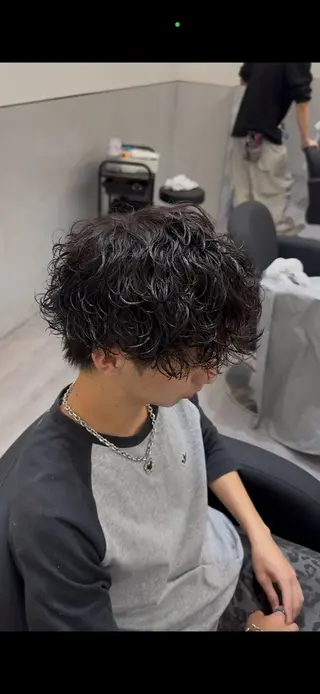 パーマ だいき ／メンズパーマのヘアスタイル