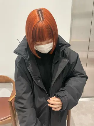 ショート minatsu 東京の技術を京都でのヘアスタイル