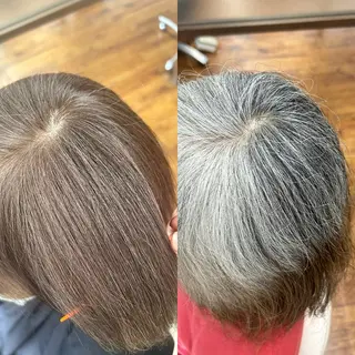カラー 浦 加奈子のヘアスタイル