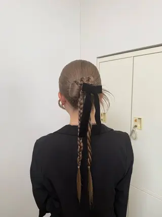 ヘアアレンジ 吉川 莉央のヘアスタイル