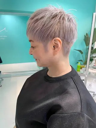 ショート カラー 🫧ショート/ボブ 池袋西口・泡渕✂️のヘアスタイル