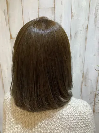 ミディアム 森山 佳小里/カラー /似合わせカットのヘアスタイル