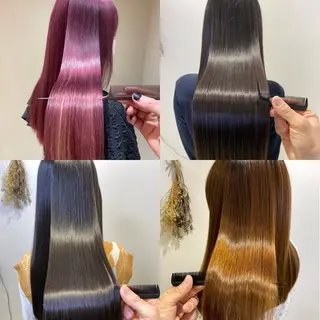 ミディアム 【溝の口の艶髪の神様 】EARTHのヘアスタイル